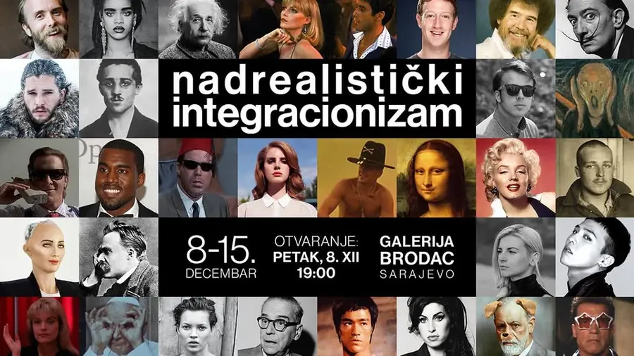 Izložba Nadrealističkog integracionizma — Galerija Brodac, Sarajevo