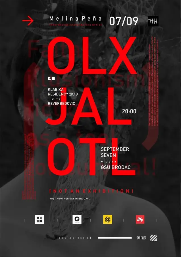 Olxjalotl /// Melina Peña solo show — Galerija Brodac, Sarajevo