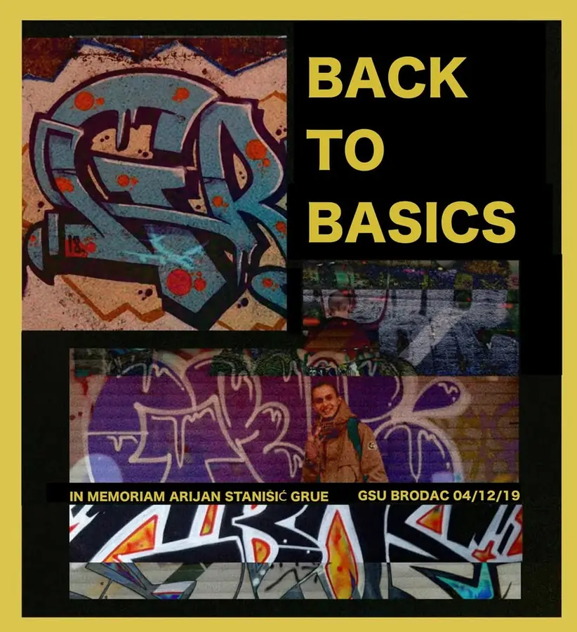 Back to Basics / GRUE (In Memoriam Arijan Stanišić) — Galerija Brodac, Sarajevo