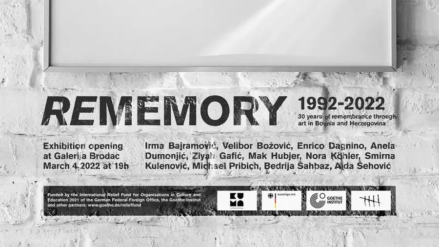 REMEMORY 1992-2022 — Galerija Brodac, Sarajevo