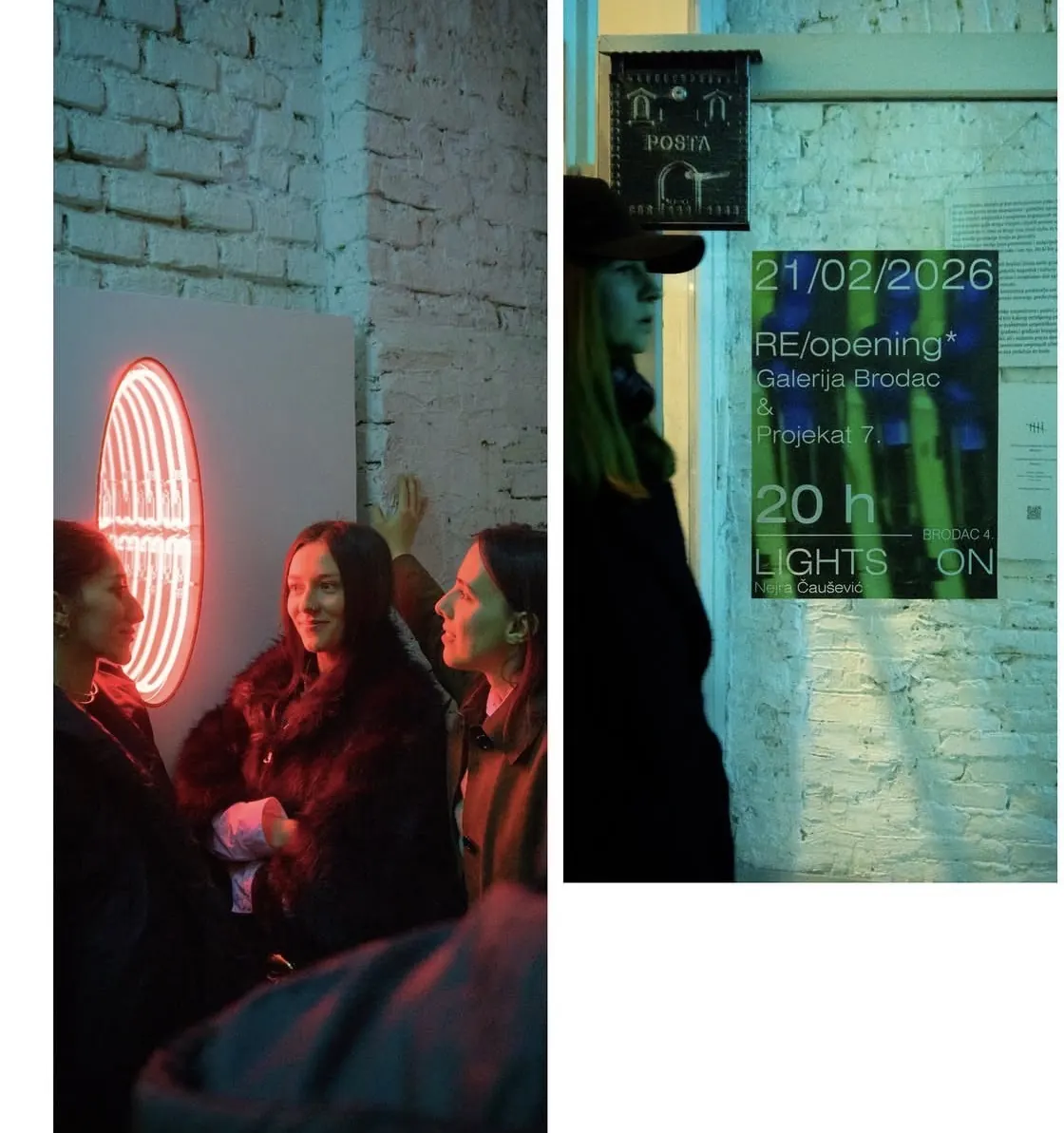 LIGHTS ON - Nejra Čaušević — Galerija Brodac, Sarajevo