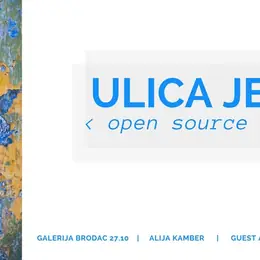 Street is an Open Source /// Ulica je Open Source